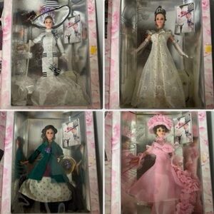 Barbie as Eliza Doolittle My Fair Lady Doll Set With bonus costume PRINTS!